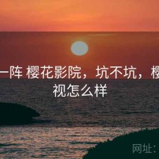 用了一阵 樱花影院，坑不坑，樱花影视怎么样