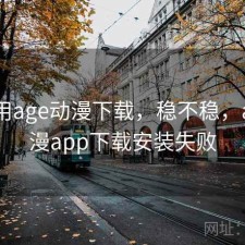 刚用用age动漫下载，稳不稳，age动漫app下载安装失败