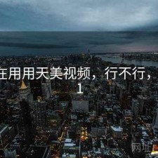 最近在用用天美视频，行不行，天美t1