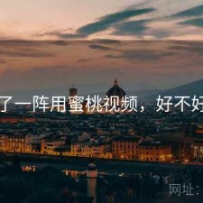 用了一阵用蜜桃视频，好不好用